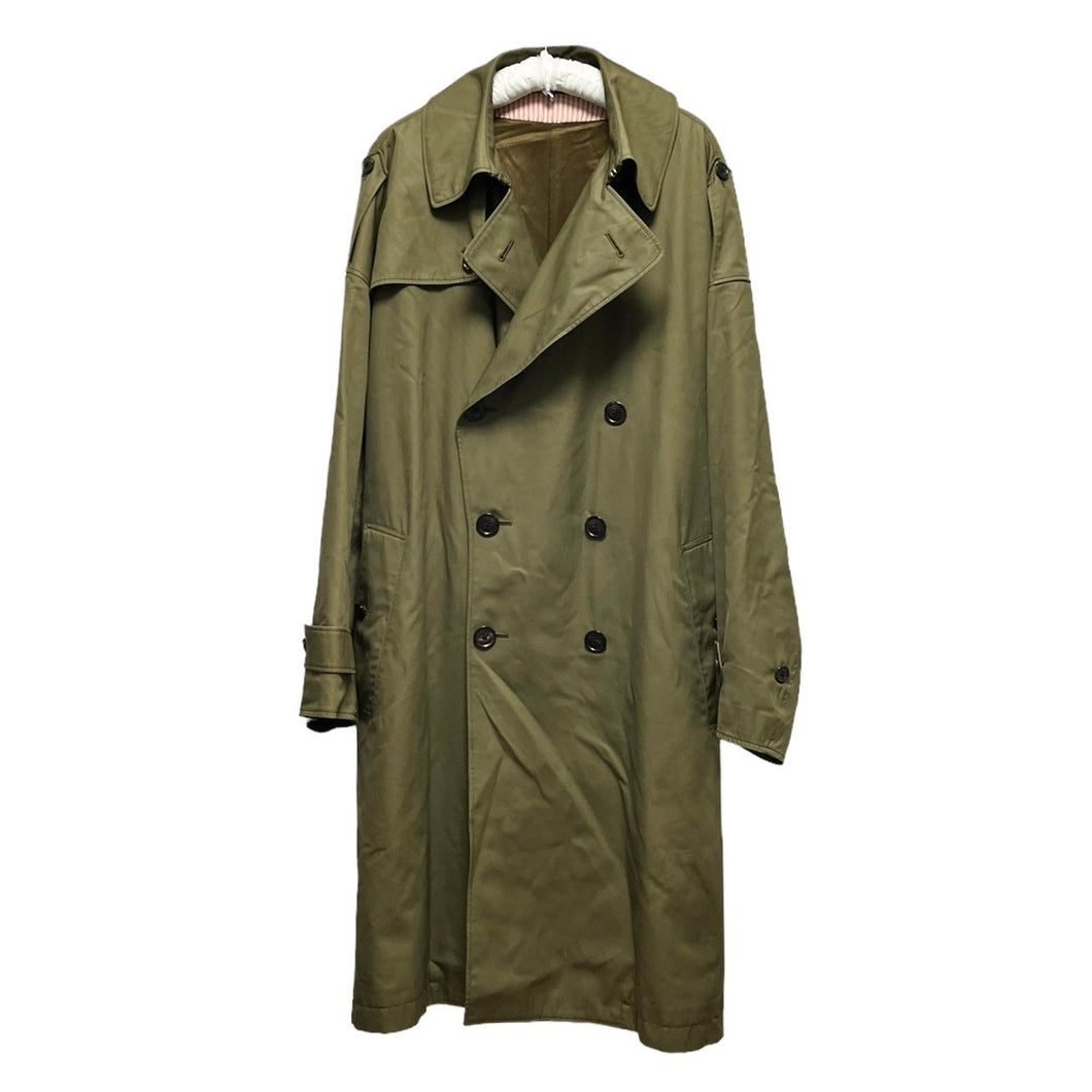 VISVIM ビズビム 19AW DASHIELL TRENCH V ダシール オーバーサイズトレンチコート 3 カーキ 0119205013010 3466