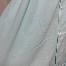 画像をギャラリービューアに読み込む, seya セヤ 23SS SHAHNAMEH SHIRT IN TURQUOISE SWEET TWILL タックデザインブラウス シャツ 2 ブルー 3486
