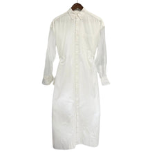 画像をギャラリービューアに読み込む, HYKE ハイク BIOTOP ビオトープ別注 20SS OXFORD SHIRT DRESS オックスフォードシャツドレスワンピース 201-26002 13766
