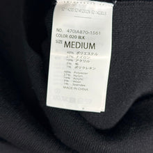 画像をギャラリービューアに読み込む, nagonstans ナゴンスタンス 25AW pocket vest ポケットニットベスト 470IA870-1561 M ブラック 15261
