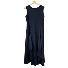 Load image into Gallery viewer, nagonstans ナゴンスタンス 22SS Firm Sweat レイヤード dress ハイネックスウェットレイヤードワンピース 470FS883-0110 M ネイビー 14534
