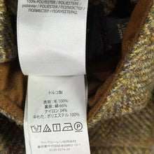 画像をギャラリービューアに読み込む, RRL ダブルアールエル Harris Tweed ハリスツイード中綿リバーシブルベスト S ブラウン×カーキ 15103
