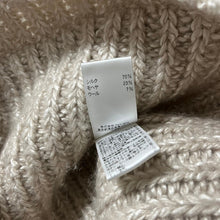 Lade das Bild in den Galerie-Viewer, BLAMINK ブラミンク シルクモヘヤウールニットカーディガン 7915-106-0088 38 アイボリー 3441
