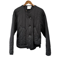이미지를 갤러리 뷰어에 로드 , nagonstans ナゴンスタンス 23AW box padding jacket ノーカラー中綿デザインジャケット 470GA830-1640 M ブラック R14600
