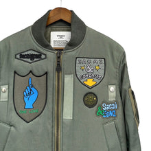 画像をギャラリービューアに読み込む, sacai サカイ 24AW SPIEWAK Gonz Multi Patch Blouson パッチワークボンバージャケット MA-1 24-03545M カーキ 1 15054
