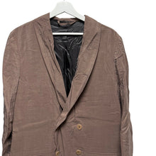 画像をギャラリービューアに読み込む, LEMAIRE ルメール 22AW BELTED DB JACKET シルク混ベルテッドテーラードジャケット JA146 LF208
