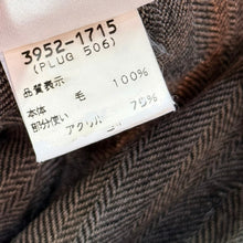Lade das Bild in den Galerie-Viewer, DRIES VAN NOTEN ドリスヴァンノッテン 98AW ヘリンボーンウールイージーワイドパンツ 46 グレー 15750

