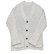 Lade das Bild in den Galerie-Viewer, BLAMINK ブラミンク シルクモヘヤウールニットカーディガン 7915-106-0088 38 アイボリー 3441
