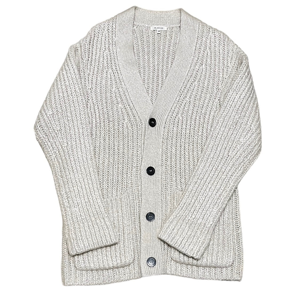 BLAMINK ブラミンク シルクモヘヤウールニットカーディガン 7915-106-0088 38 アイボリー 3441