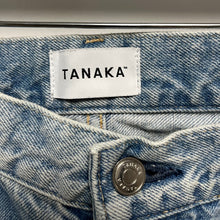 Load image into Gallery viewer, TANAKA×WISM タナカ ウィズム 23SS BOOT JEAN TROUSERS ペンキ加工ブーツカットデニムパンツ フレアパンツ ST-107
