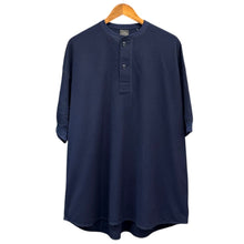 画像をギャラリービューアに読み込む, DAIWA PIER39 ダイワピアサーティナイン SAMPLE TECH THERMAL HENLEY S/S/ サーマルヘンリーネックTシャツ BE-39024 L ネイビー 15773
