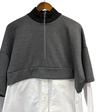 이미지를 갤러리 뷰어에 로드 , nagonstans ナゴンスタンス 25AW layered long-sleeves ハーフジップレイヤードプルオーバーシャツ  470IA180-0241 M ミックス 15012
