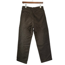画像をギャラリービューアに読み込む, nest Robe CONFECT ネストローブコンフェクト Moleskin Wide Tapered Trousers 製品染め加工ワイドテーパードパンツ 02183-0023 3 ブラウン 15390
