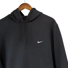 画像をギャラリービューアに読み込む, NIKE ナイキ ロゴ刺繍プルオーバーパーカー 341572-010 XL ブラック 14862
