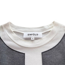 Load image into Gallery viewer, ENFOLD エンフォルド 21AW クラシック天竺カッティングTシャツ 300EA280-2160 38 ホワイト 14563
