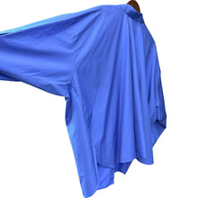 Lade das Bild in den Galerie-Viewer, ENFOLD エンフォルド 25AW NAPE SHIRT オーバーサイズシャツ 300IA230-2151 38 ブルー 15253
