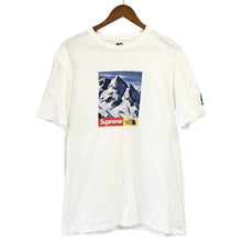 画像をギャラリービューアに読み込む, Supreme×THE NORTH FACE シュプリーム ザノースフェイス 17AW Mountain Tee プリントTシャツ NT81702I 14083
