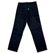 Load image into Gallery viewer, WILLY CHAVARRIA ウィリーチャバリア DIRTY WILLY JEAN BLACK DENIM ブラックデニムテーパードパンツ M ブラック 15665
