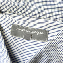 Lade das Bild in den Galerie-Viewer, COMME des GARCONS HOMME コムデギャルソンオム グラフチェックスリーブストライプ切替シャツ HL-B012 田中オム
