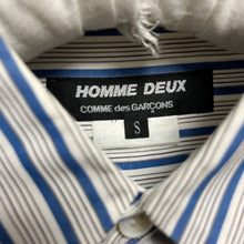 이미지를 갤러리 뷰어에 로드 , COMME des GARCONS HOMME DEUX コムデギャルソンオムドゥ 13AW チェックストライプマルチパターンコットンブロードシャツ

