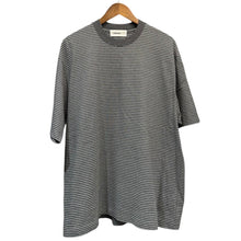 画像をギャラリービューアに読み込む, everyone エブリワン 23SS border short sleeve tee shirts ボーダー柄半袖Tシャツ EV23-CS08 L グレー 15062
