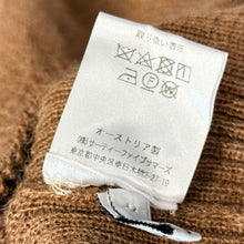 将图片加载到图库查看器，FANNI LEMMERMAYER for ANATOMICA ファニレママイヤー アナトミカ 2PLY CARDIGAN アルパカカーディガン キャメル 15652
