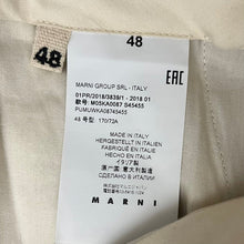 画像をギャラリービューアに読み込む, MARNI マルニ 18SS ウールトロピカルワイドスラックスパンツ 48 キャメル M05KA0087 80
