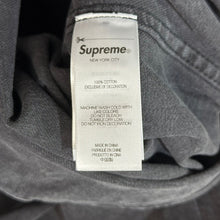 画像をギャラリービューアに読み込む, Supreme シュプリーム 25SS Small Box Denim Shirt スモールボックスデニムシャツ L ブラック 15087
