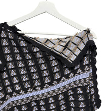 画像をギャラリービューアに読み込む, Mame Kurogouchi マメクロゴウチ 19SS Jacquard Knit Top アシンメトリージャガードニット MM19SS-KN066 14200

