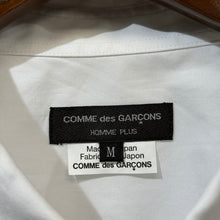 将图片加载到图库查看器，COMME des GARCONS HOMME PLUS コムデギャルソンオムプリュス 25SS Panelled Flap Long Sleeve Shirt ポケットデザインオーバーサイズコットンブロードシャツ 14439
