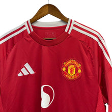 Load image into Gallery viewer, adidas アディダス マンチェスターユナイテッド 24/25 ホームユニフォーム Tシャツ IU1397 2XL レッド 14748
