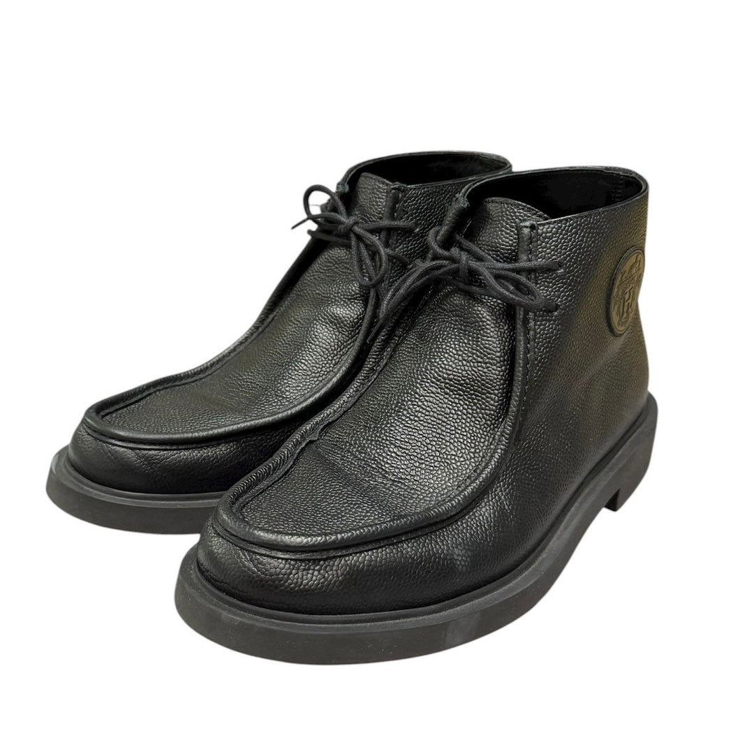 HERMES エルメス Hafie ハーフィ エクスリブリス ショート ブーツ 41 1/2 ブラック 14870