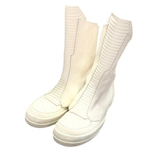 画像をギャラリービューアに読み込む, Rick Owens リックオウエンス MOTO SNEAKS ハイカットデザインスニーカー 50525 44 ホワイト 15690
