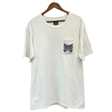 画像をギャラリービューアに読み込む, NEEDLES ニードルズ Charcoal別注 ND Papillon Patch Tシャツ M ホワイト KP425 14756
