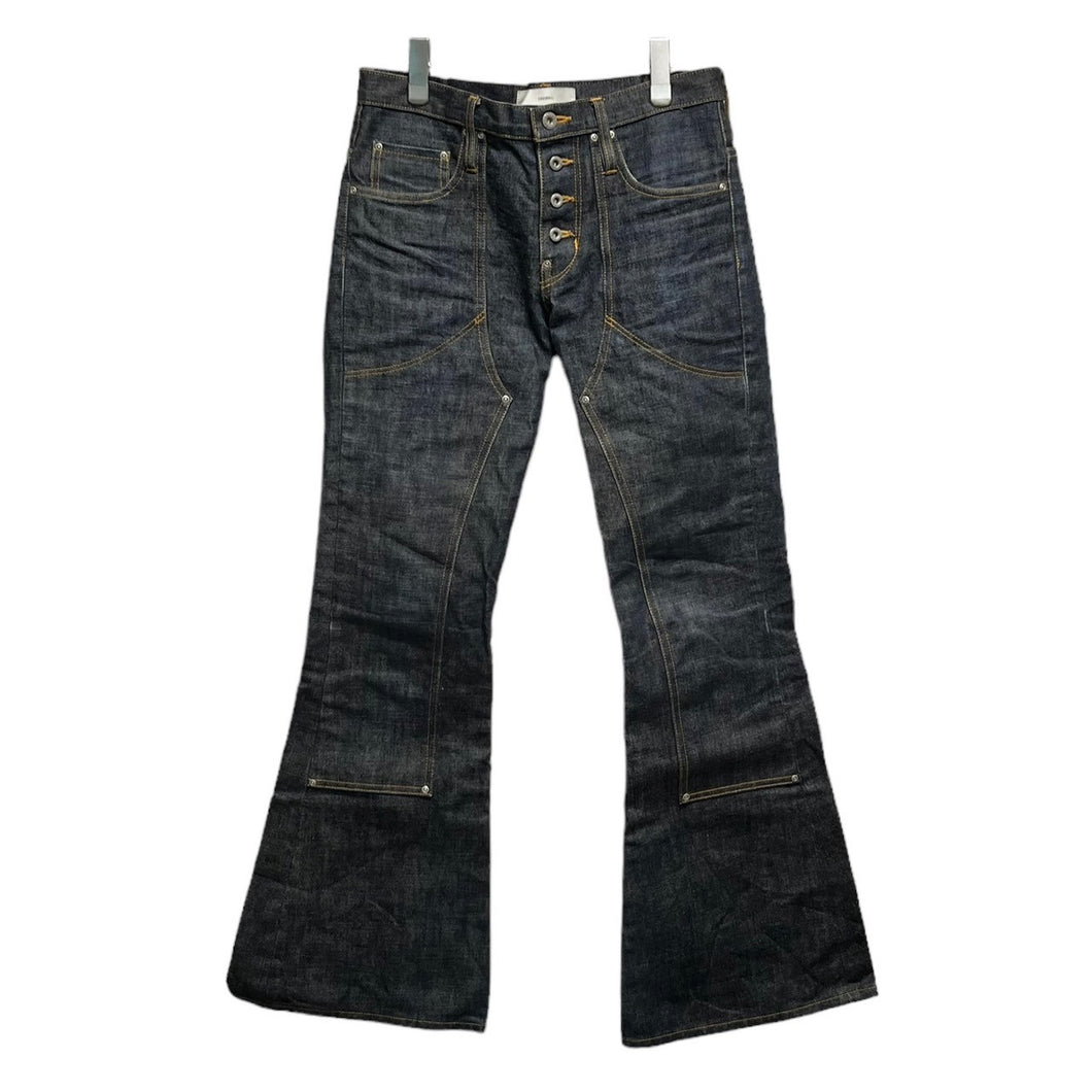 SUGARHILL シュガーヒル 21SS Rigid Double Knee Bell Bottom Denim ダブルニーベルボトムデニムパンツ 21SSPT03