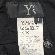 Load image into Gallery viewer, Y&#39;s ワイズ 23SS FLARE PANTS レーヨンサルエルパンツ YZ-P12-200 13855
