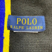 画像をギャラリービューアに読み込む, POLO RALPH LAUREN ポロラルフローレン P.S.F.C. Polo Sportクレスト刺繍ストライプマフラー ストール 14013
