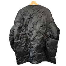 Load image into Gallery viewer, ENFOLD エンフォルド 24AW CHECK-QUILT COAT キルティングコート ジャケット 300HA230-1320 38 ブラック R14665
