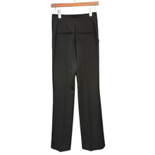 이미지를 갤러리 뷰어에 로드 , Mame Kurogouchi マメクロゴウチ 25SS Acetate Polyester High Waisted Center Creased Suit Trousers ハイウエストスラックスパンツ MM25SS-PT108 2 ブラック 14974
