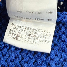 Lade das Bild in den Galerie-Viewer, walenode ウェルノード 24SS ボタンレスカーディガン 1 ブルー 15294
