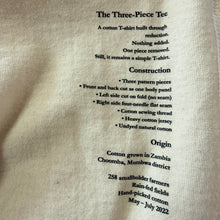 将图片加载到图库查看器，Undyed by Lefts アンダイドバイレフツ 26SS The Three-Piece Tee スリーピースTシャツ S ナチュラル 15404
