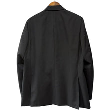 画像をギャラリービューアに読み込む, REVERBERATE リバーバレイト SUIT JACKET ウール2Bテーラードジャケット 38 ブラック 14867
