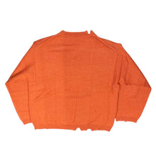 이미지를 갤러리 뷰어에 로드 , NOMA t.d. ノーマティーディー WISM別注 DAMEGE V NECK KNIT ダメージ加工Vネックニットセーター N34-WMKN01 4 オレンジ 14963

