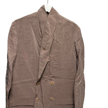 画像をギャラリービューアに読み込む, LEMAIRE ルメール 22AW BELTED DB JACKET シルク混ベルテッドテーラードジャケット JA146 LF208
