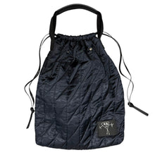 Load image into Gallery viewer, PLAN C プランシー QUILTED HANDBAG キルティングハンドバッグ ネイビー 14689
