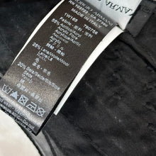 画像をギャラリービューアに読み込む, GIORGIO ARMANI ジョルジオアルマーニ シルク混フリンジロングストール F ブラック 15129
