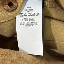 이미지를 갤러리 뷰어에 로드 , RRL ダブルアールエル 22SS ペイント加工リネンコットンショップコート S ブラウン 15060
