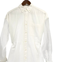 画像をギャラリービューアに読み込む, HYKE ハイク BIOTOP ビオトープ別注 20SS OXFORD SHIRT DRESS オックスフォードシャツドレスワンピース 201-26002 13766
