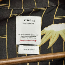 画像をギャラリービューアに読み込む, VISVIM ビズビム 25SS COPA SHIRT S/S BAMBOO シルクシャツ 3 ブラック 0125105011003 14910
