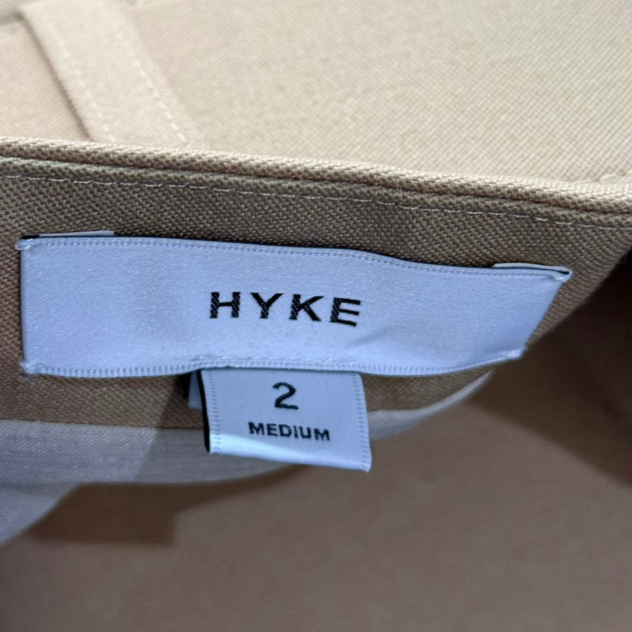 HYKE ハイク 24SS DOESKIN CORSET BELT コルセットベルト 241-17428 2